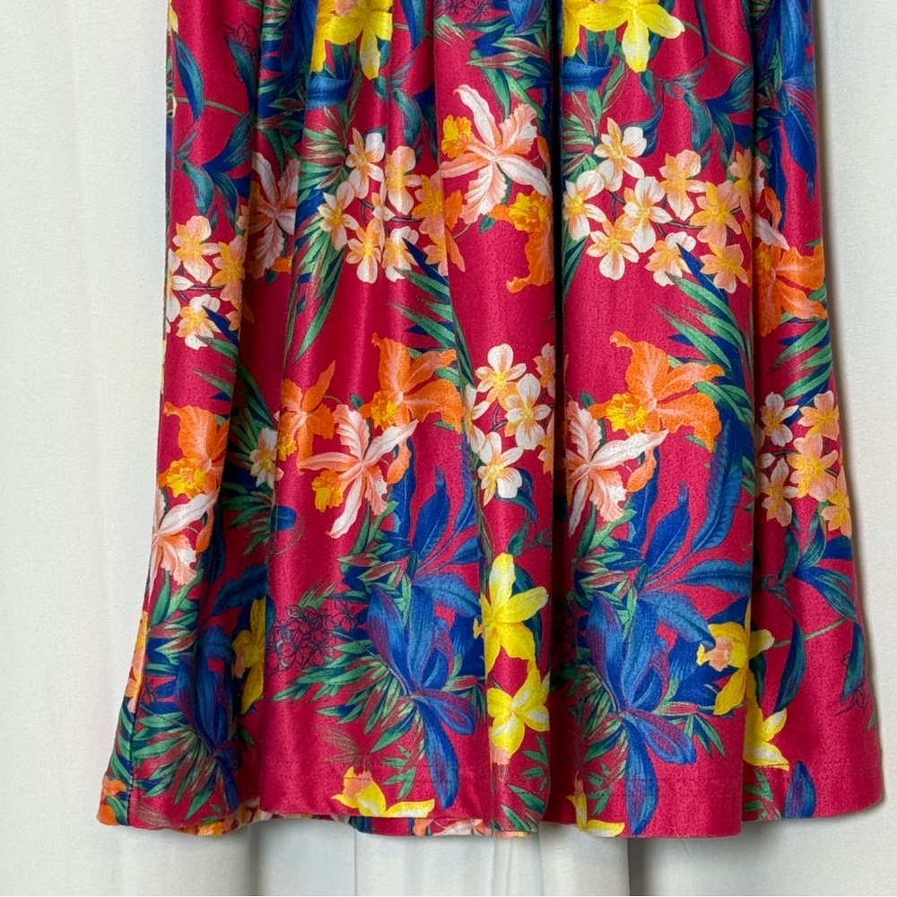 Tommy Bahama Girls Floral Dress Pink Size 6 - Picture 6 of 11